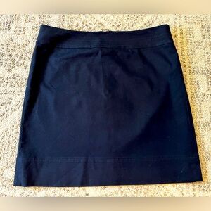 Talbots Basic Navy Skirt